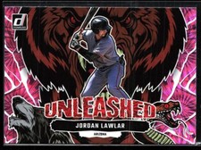 2023 Panini Donruss - Unleashed Pink Fireworks #U4 Jordan Lawlar (RC)