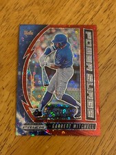 2020 Prizm Draft Picks - Power Surge red 42/99 Garrett Mitchell (RC) @QJ79