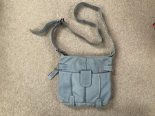 CLARKS BORSA A TRACOLLA IN MORBIDA PELLE BAMBINO BLU TRACOLLA BORSA ZZ