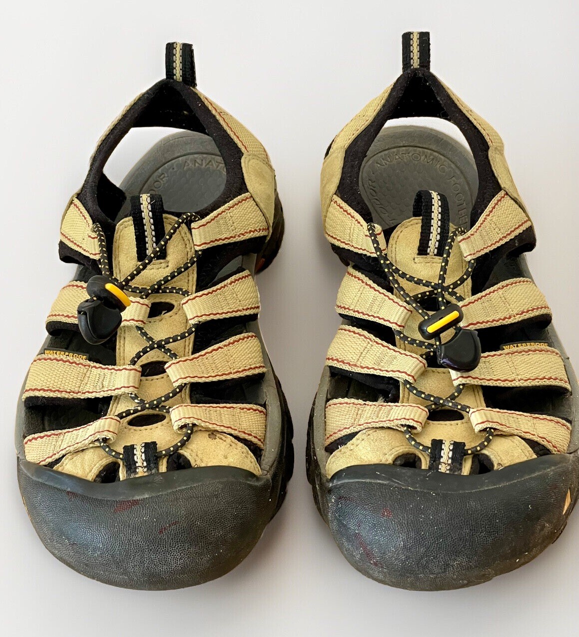 KEEN Newport H2 donna 8 5 sandali gialli impermeabili scarpe da trekking