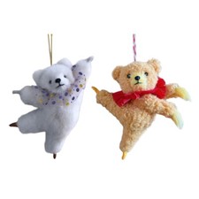 Plush Key Ornament Soft Hanging Pendant Suitable for Keychains and Room Decors