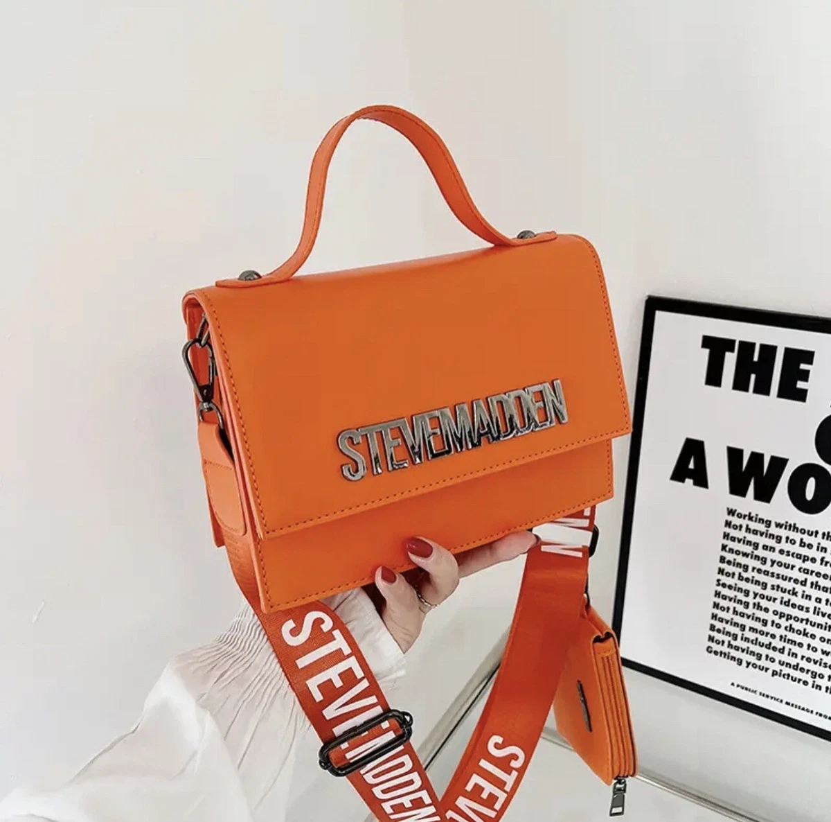 Steve madden hotsell orange bag