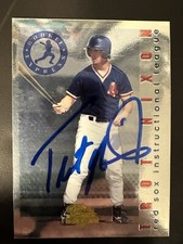 TROT NIXON AUTOGRAPHED 1994 CLASSIC BEST ROOKIE EXPRESS INSERT CARD #9 RED SOX