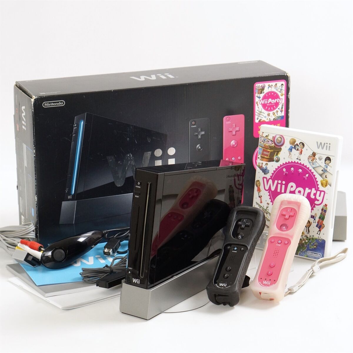 Nintendo Wii Console Black RVL001 -Japan Model- Tested Nintendo Wii Console Black RVL001 -Japan Model- Tested