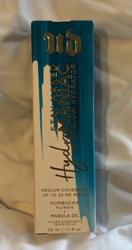 Urban Decay Hydromaniac Glowy Tinted Hydrator Foundation - 10 Ultra-Fair - NIB