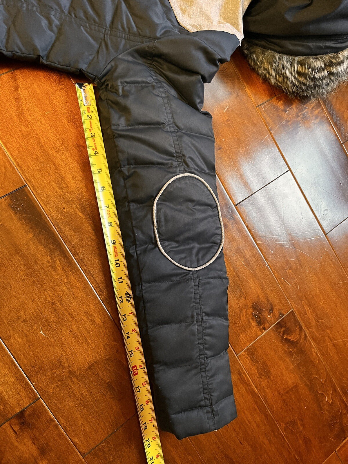 Lole Shine Meteor REVERSIBLE Black/Gray PrimaLoft Insulated Hood Winter Jacket S