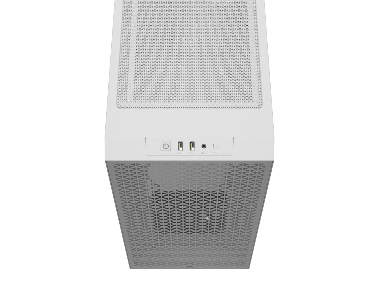 Корпус для компьютера CORSAIR 3000D AIRFLOW Mid-Tower - Белый - 2 вентилятора ELITE