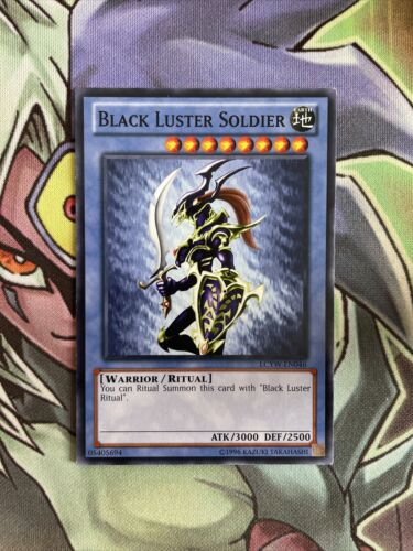 LCYW-EN046 Black Luster Soldier Common Unlimited Edition NM Yugioh Card - Afbeelding 1 van 2