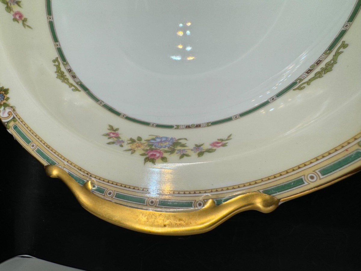 Vintage Noritake , Alicia, round serving bowl , Japan , fine bone