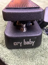 Dunlop Original Cry Baby Wah Pedal Model GCB95 W/Power Supply  
