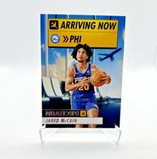 Jared McCain RC - 2024-25 Hoops Arriving Now Insert #9 - Philadelphia 76ers