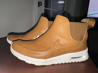 Nike Air Max Thea Mid Size 6.5 Womens Ale Brown Leather 859550 200 