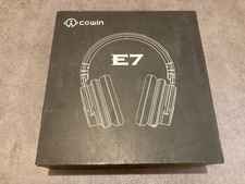 Cowin E7 Active Noise Cancelling Bluetooth Wireless Over-Ear Headphones, Black