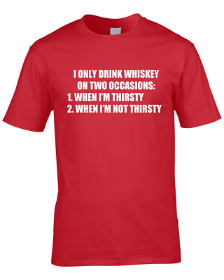 Whisky Herren T-Shirt lustig cool Statement Geschenk Spirituose Alkohol Kneipe Hirsch