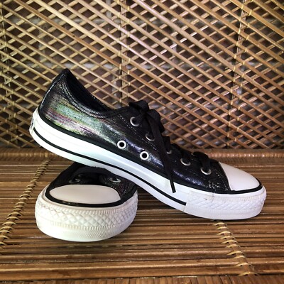 Converse noir metallic outlet
