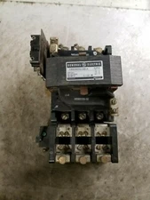GE SIZE 3 MOTOR STARTER 120 VAC COIL 600 VAC 50 HP 90 AMPS 3 PHASE CR306E000XAAA