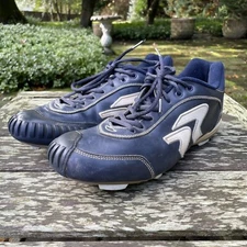 Ringor Softball cleats spikes pitching toe Dynasty Womens Size 13 Navy white