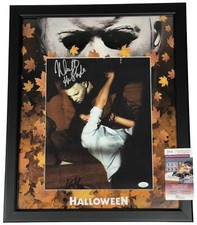 NICK CASTLE signed 11x14 Photo Professionally FRAMED HALLOWEEN The Shape JSA NICK CASTLE signed 11x14 Photo Professionally FRAMED HALLOWEEN The Shape JSA