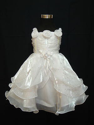Baby Mädchen Pailletten Taufkleid Partykleid rot rosa weiß 3 6 8 12 18 Monate