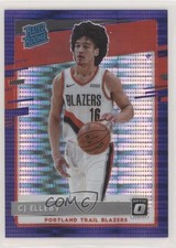 2020 Panini Donruss Optic Rated Rookie Target Purple Pulsar Prizm CJ Elleby 4f9