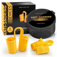 Anti-Snoring Nose Clips - Silicone Nasal Dilators for Snore Relief  Better Slee