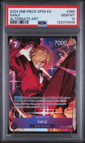 Sanji (Parallel) graded PSA 10 for sale on eBay