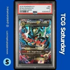 2015 POKEMON XY ROARING SKIES #61/108 M RAYQUAZA EX PSA 9