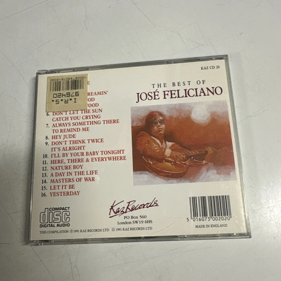 José Feliciano - Light My Fire : The Best Of CD Mint - Bild 2 von 4