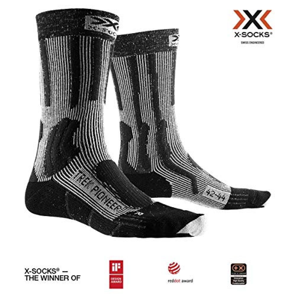 (TG. 35-38) X-Bionic Trek Pioneer, Calzini da Escursionismo Unisex-Adulto, Opal