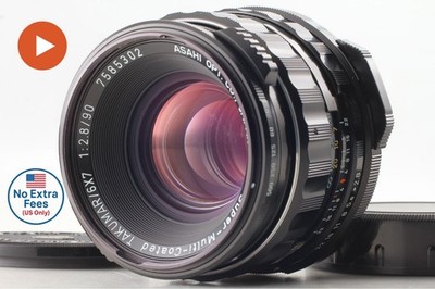 PENTAX ペンタックス TAKUMAR 6X7 90mm F2.8 LS [Near Mint] Asashi Pentax SMC Takumar 6x7 90mm f2.8 Lens 6x7 67
