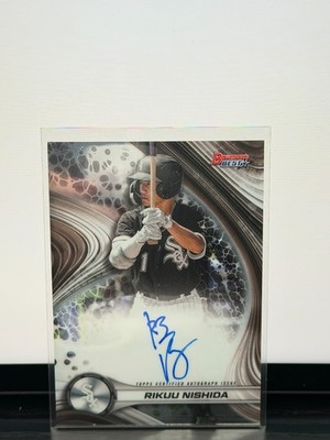 Rikuu Nishida 2024 Bowman's Best On Card Autograph #B24-RN
