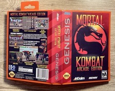 GAME CASE ONLY - Mortal Kombat: Arcade Edition - Sega Genesis