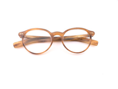Lunor Eyeglasses, Frames Only, matt Mod 249 col.03 Honey Brown, Germany