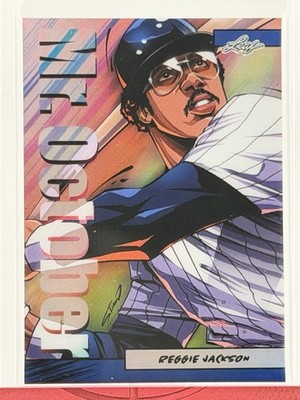 2024 Leaf Anime Nation Series 2 - Reggie Jackson #AN2B-35 Blue /75