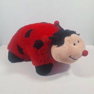 Pillow Pets Ms. Lady Bug Large 18'' Red Black 2010