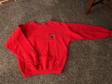 NEW MEXICO LOBOS VINTAGE waffle material sweatshirt by WEC UNIQUE 3X UNWORN