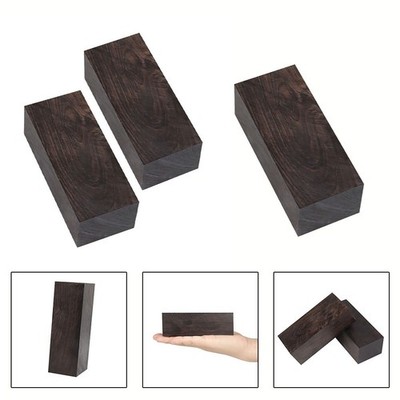 Langlebiger Ebenholz Holzrohling für DIY Griff Schnitzen und Instrumente