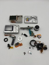 Sony Cyber-Shot DSC-W30 6.0MP Digital Camera Silver For PARTS Bundle Lot