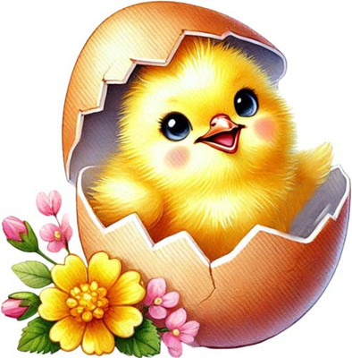 Ostern Hühnerei Wandbild Schlafzimmer Kinderzimmer Dekor Vinyl Aufkleber Abziehbild 6 Größen