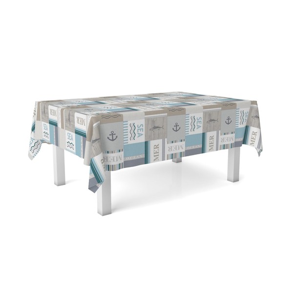 Wachstuch-Tischdecke 100X140 Cm Martina Home, Wasserabweisend, Tischschutz-image