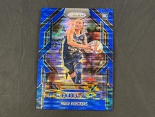 2025 PANINI PRIZM WNBA PAIGE BUECKERS ROOKIE FEARLESS BLUE PULSAR PRIZMS 50/199