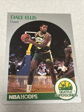 Dale Ellis 1990-91 NBA HOOPS #277 Seattle Supersonics