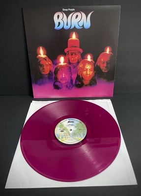 Deep Purple - Burn ~ Vinyl LP ~ Purple Colored Vinyl, Played Once NM