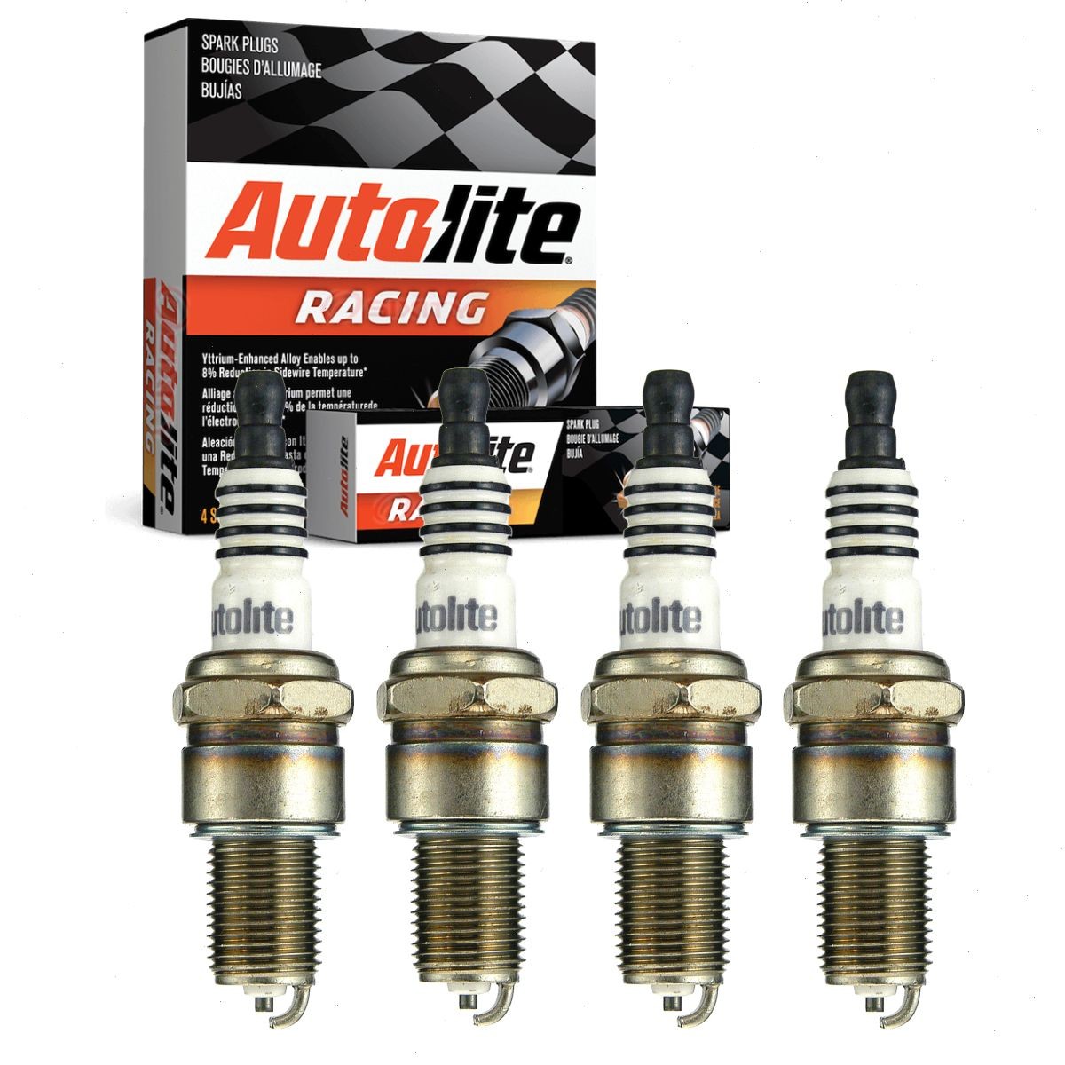4 pc Autolite Racing AR51 Spark Plugs for AG092C 41XLS 4074 3923 3274 315 wr