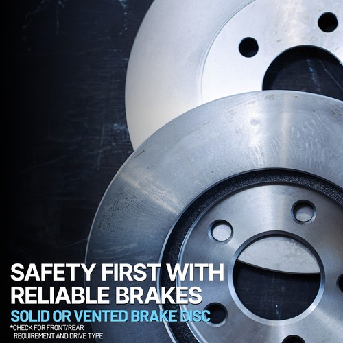 Front Brake Disc for E350 Van E150 E250 Ford E-350 Super Duty E-150 E-250 03-07 - Picture 6 of 7