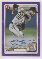 2020 Bowman Prospects Auto Purple 63/250 Joe Jacques #PA-JJ Auto 5lp
