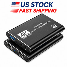 4K Audio Video Capture Card USB 3.0 HDMI Video Capture Device Full HD Recording