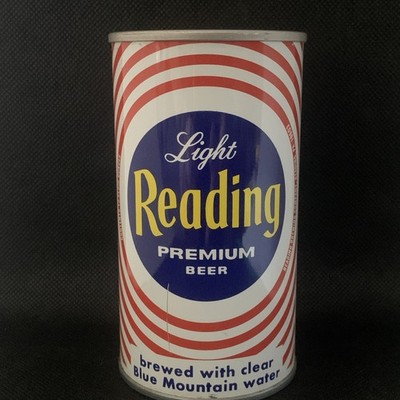Vintage Beer Can Reading Light Premium Beer Star Spangled Banner Steel Can Empty
