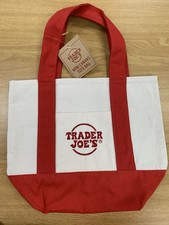 Trader Joe's 2025 Mini Red Tote Bag - Limited Edition - New with Tag
