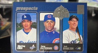 2001 Topps Opening Day - Josh Hamilton, Corey Patterson, Chin-Feng Chen #154